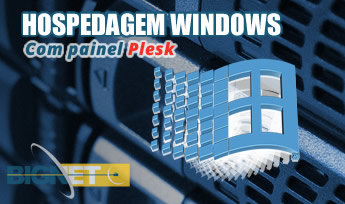 hospedagem WINDOWS PLESK